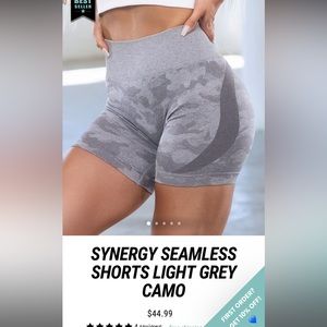 Violate The Dress Code Synergy Seamless Light Camo Shorts